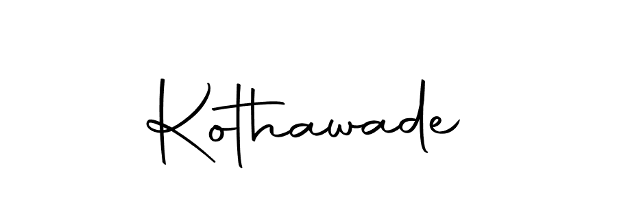 You can use this online signature creator to create a handwritten signature for the name Kothawade. This is the best online autograph maker. Kothawade signature style 10 images and pictures png