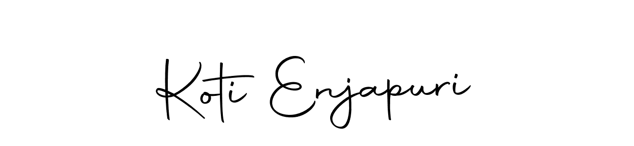 Make a beautiful signature design for name Koti Enjapuri. With this signature (Autography-DOLnW) style, you can create a handwritten signature for free. Koti Enjapuri signature style 10 images and pictures png