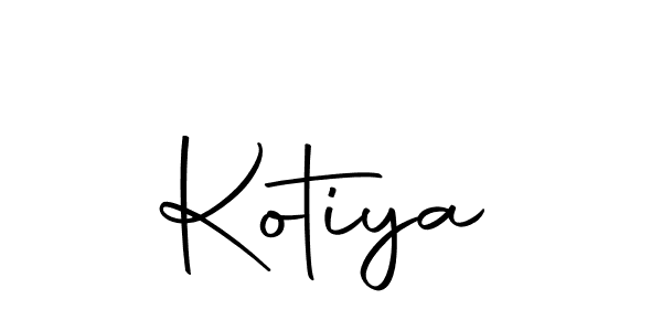 How to make Kotiya signature? Autography-DOLnW is a professional autograph style. Create handwritten signature for Kotiya name. Kotiya signature style 10 images and pictures png