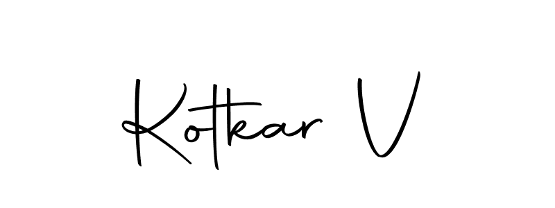You can use this online signature creator to create a handwritten signature for the name Kotkar V. This is the best online autograph maker. Kotkar V signature style 10 images and pictures png