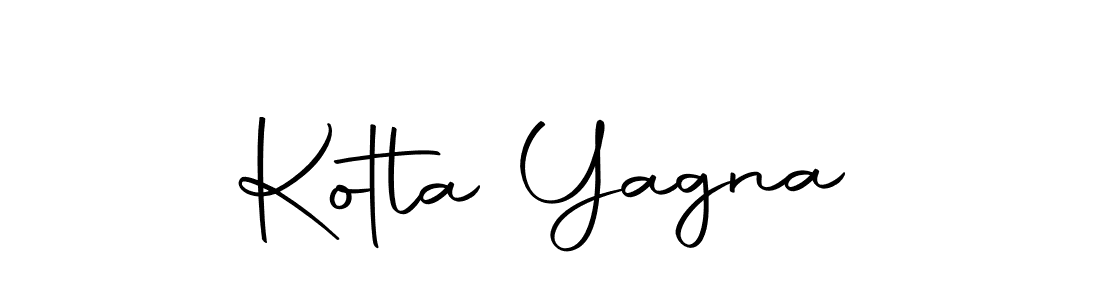 Here are the top 10 professional signature styles for the name Kotla Yagna. These are the best autograph styles you can use for your name. Kotla Yagna signature style 10 images and pictures png