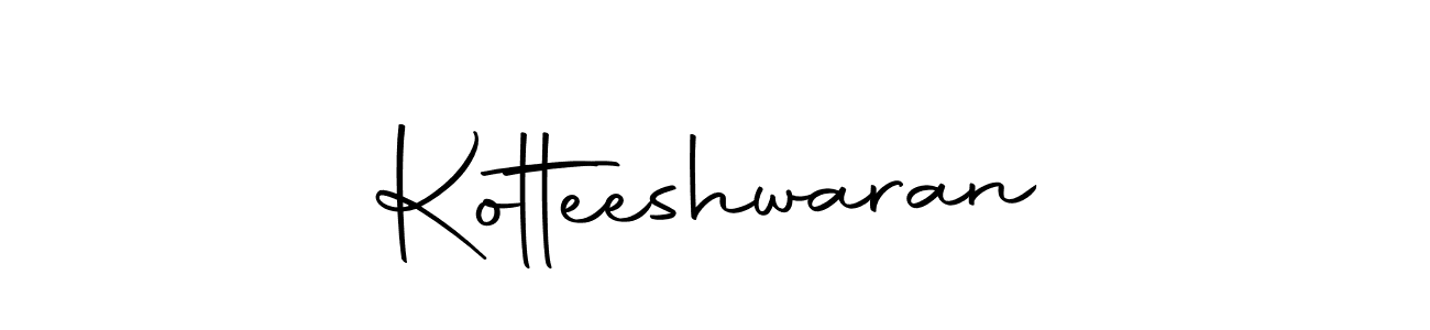 Use a signature maker to create a handwritten signature online. With this signature software, you can design (Autography-DOLnW) your own signature for name Kotteeshwaran. Kotteeshwaran signature style 10 images and pictures png