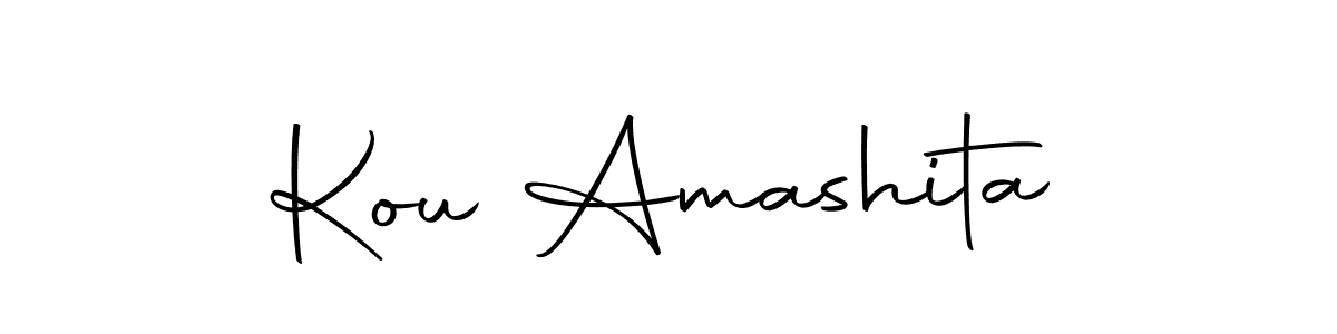 Make a beautiful signature design for name Kou Amashita. Use this online signature maker to create a handwritten signature for free. Kou Amashita signature style 10 images and pictures png