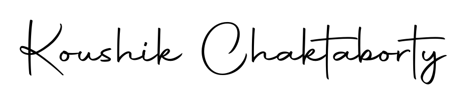 Upgrade your professional image with Koushik Chaktaborty signature created with Autography-DOLnW font. Fast, free, and watermark-free download. Koushik Chaktaborty signature style 10 images and pictures png