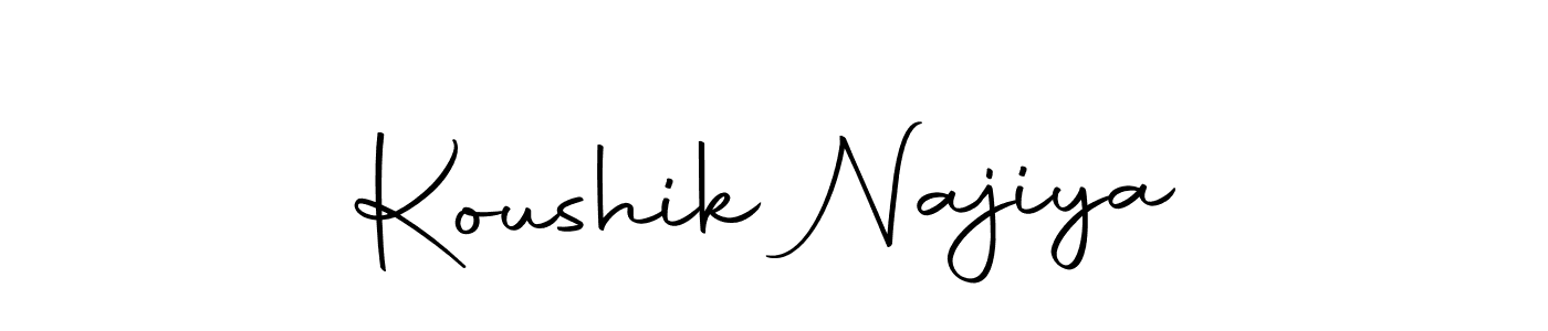 Similarly Autography-DOLnW is the best handwritten signature design. Signature creator online .You can use it as an online autograph creator for name Koushik Najiya. Koushik Najiya signature style 10 images and pictures png