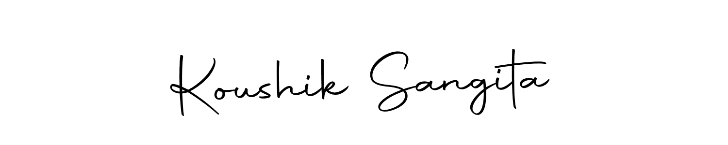 It looks lik you need a new signature style for name Koushik Sangita. Design unique handwritten (Autography-DOLnW) signature with our free signature maker in just a few clicks. Koushik Sangita signature style 10 images and pictures png