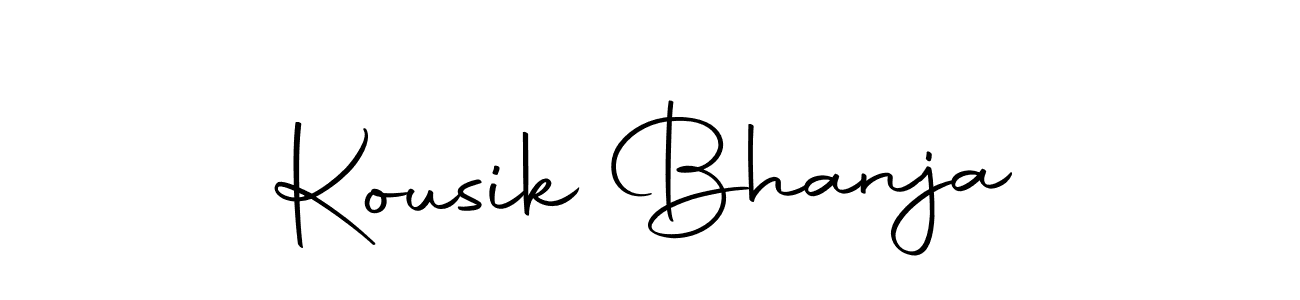 The best way (Autography-DOLnW) to make a short signature is to pick only two or three words in your name. The name Kousik Bhanja include a total of six letters. For converting this name. Kousik Bhanja signature style 10 images and pictures png