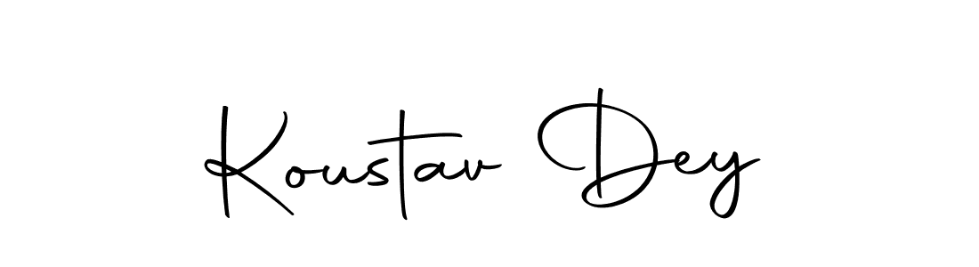 Also we have Koustav Dey name is the best signature style. Create professional handwritten signature collection using Autography-DOLnW autograph style. Koustav Dey signature style 10 images and pictures png