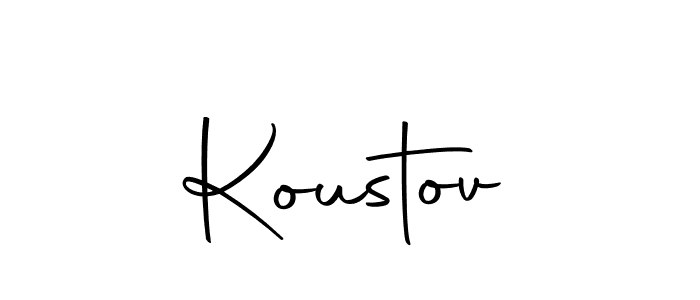 Make a short Koustov signature style. Manage your documents anywhere anytime using Autography-DOLnW. Create and add eSignatures, submit forms, share and send files easily. Koustov signature style 10 images and pictures png
