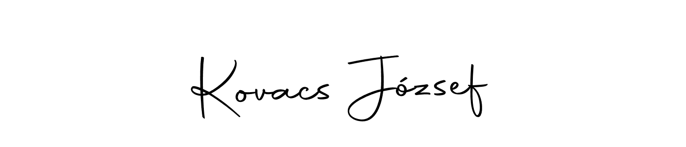 Design your own signature with our free online signature maker. With this signature software, you can create a handwritten (Autography-DOLnW) signature for name Kovacs József. Kovacs József signature style 10 images and pictures png