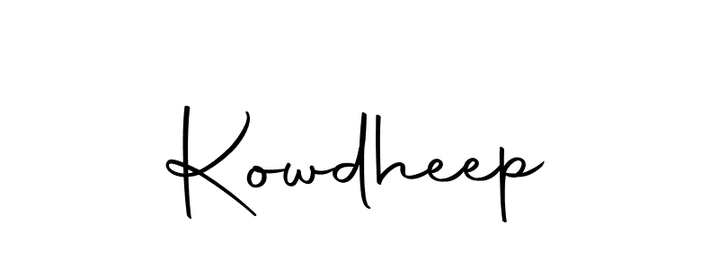 Make a beautiful signature design for name Kowdheep. Use this online signature maker to create a handwritten signature for free. Kowdheep signature style 10 images and pictures png