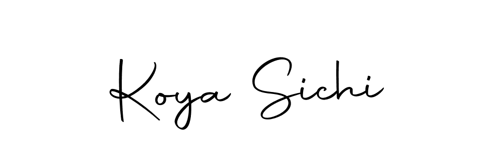 Koya Sichi stylish signature style. Best Handwritten Sign (Autography-DOLnW) for my name. Handwritten Signature Collection Ideas for my name Koya Sichi. Koya Sichi signature style 10 images and pictures png
