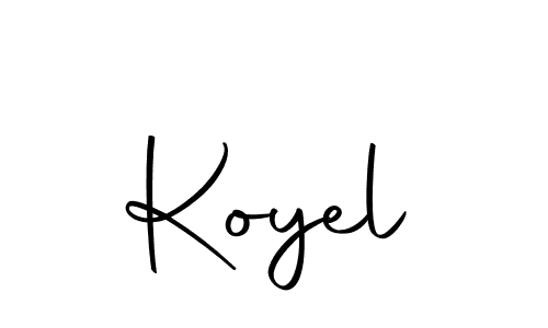 The best way (Autography-DOLnW) to make a short signature is to pick only two or three words in your name. The name Koyel include a total of six letters. For converting this name. Koyel signature style 10 images and pictures png