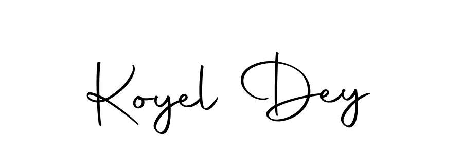 Koyel Dey stylish signature style. Best Handwritten Sign (Autography-DOLnW) for my name. Handwritten Signature Collection Ideas for my name Koyel Dey. Koyel Dey signature style 10 images and pictures png