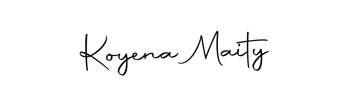Koyena Maity stylish signature style. Best Handwritten Sign (Autography-DOLnW) for my name. Handwritten Signature Collection Ideas for my name Koyena Maity. Koyena Maity signature style 10 images and pictures png