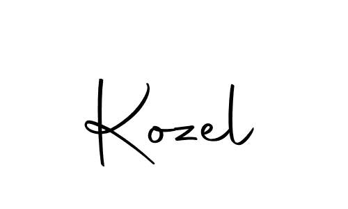 You should practise on your own different ways (Autography-DOLnW) to write your name (Kozel) in signature. don't let someone else do it for you. Kozel signature style 10 images and pictures png
