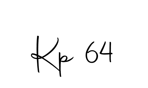 How to make Kp 64 signature? Autography-DOLnW is a professional autograph style. Create handwritten signature for Kp 64 name. Kp 64 signature style 10 images and pictures png