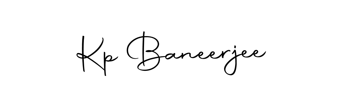 Also we have Kp Baneerjee name is the best signature style. Create professional handwritten signature collection using Autography-DOLnW autograph style. Kp Baneerjee signature style 10 images and pictures png