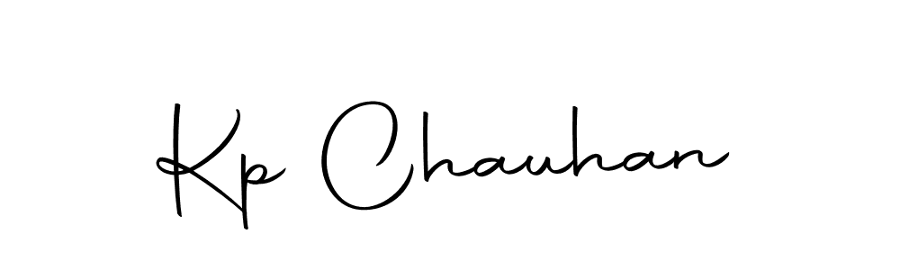 Create a beautiful signature design for name Kp Chauhan. With this signature (Autography-DOLnW) fonts, you can make a handwritten signature for free. Kp Chauhan signature style 10 images and pictures png