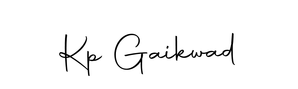 Use a signature maker to create a handwritten signature online. With this signature software, you can design (Autography-DOLnW) your own signature for name Kp Gaikwad. Kp Gaikwad signature style 10 images and pictures png