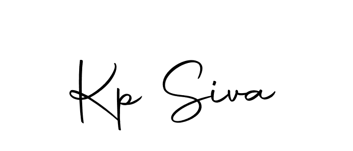 Make a beautiful signature design for name Kp Siva. With this signature (Autography-DOLnW) style, you can create a handwritten signature for free. Kp Siva signature style 10 images and pictures png