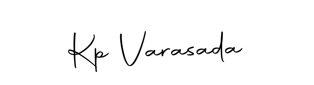 Use a signature maker to create a handwritten signature online. With this signature software, you can design (Autography-DOLnW) your own signature for name Kp Varasada. Kp Varasada signature style 10 images and pictures png