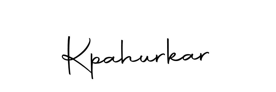 Make a short Kpahurkar signature style. Manage your documents anywhere anytime using Autography-DOLnW. Create and add eSignatures, submit forms, share and send files easily. Kpahurkar signature style 10 images and pictures png