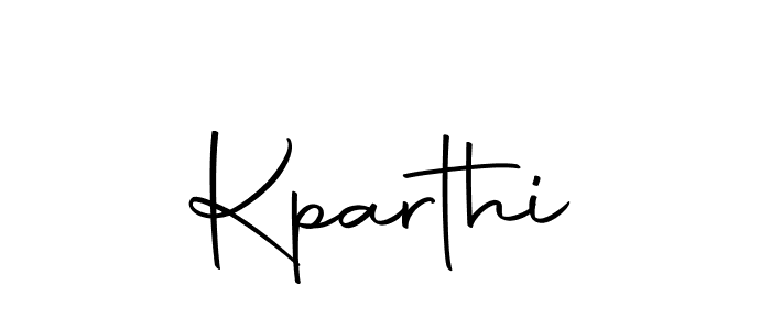 Kparthi stylish signature style. Best Handwritten Sign (Autography-DOLnW) for my name. Handwritten Signature Collection Ideas for my name Kparthi. Kparthi signature style 10 images and pictures png