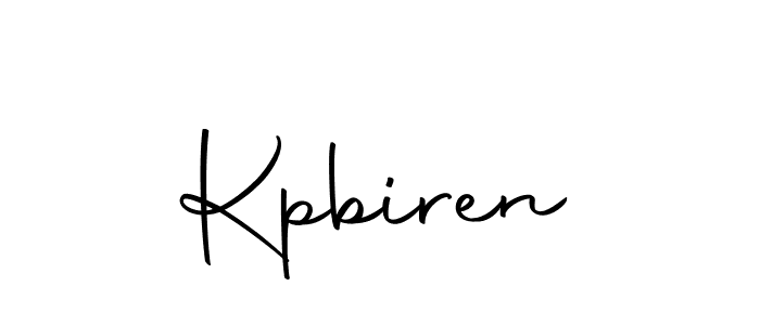Make a beautiful signature design for name Kpbiren. With this signature (Autography-DOLnW) style, you can create a handwritten signature for free. Kpbiren signature style 10 images and pictures png