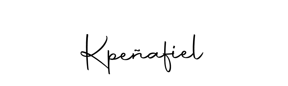 The best way (Autography-DOLnW) to make a short signature is to pick only two or three words in your name. The name Kpeñafiel include a total of six letters. For converting this name. Kpeñafiel signature style 10 images and pictures png