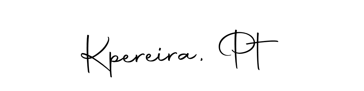 Similarly Autography-DOLnW is the best handwritten signature design. Signature creator online .You can use it as an online autograph creator for name Kpereira, Pt. Kpereira, Pt signature style 10 images and pictures png