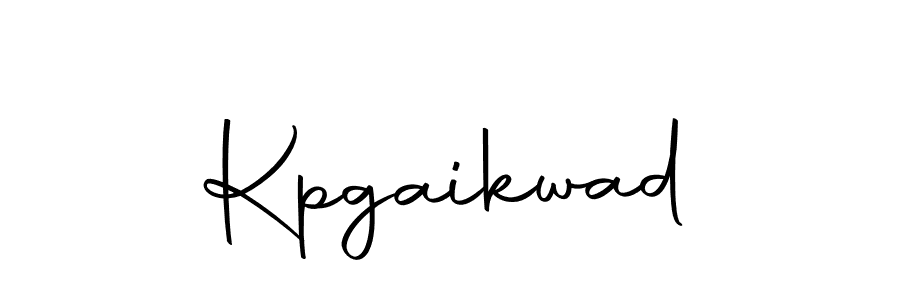 Make a beautiful signature design for name Kpgaikwad. With this signature (Autography-DOLnW) style, you can create a handwritten signature for free. Kpgaikwad signature style 10 images and pictures png