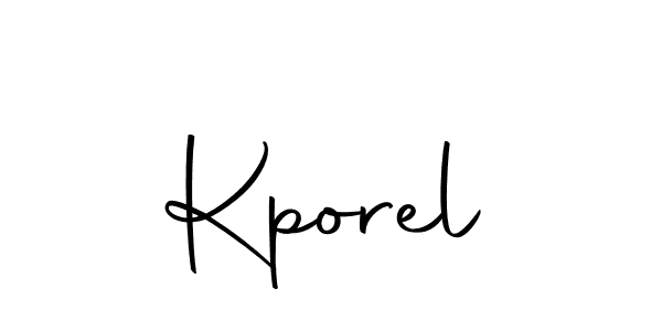 Make a beautiful signature design for name Kporel. Use this online signature maker to create a handwritten signature for free. Kporel signature style 10 images and pictures png