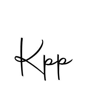 Use a signature maker to create a handwritten signature online. With this signature software, you can design (Autography-DOLnW) your own signature for name Kpp. Kpp signature style 10 images and pictures png