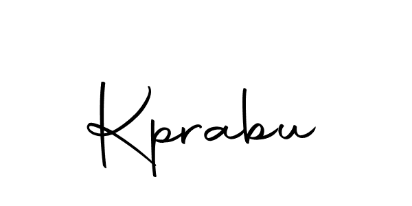 Make a beautiful signature design for name Kprabu. With this signature (Autography-DOLnW) style, you can create a handwritten signature for free. Kprabu signature style 10 images and pictures png