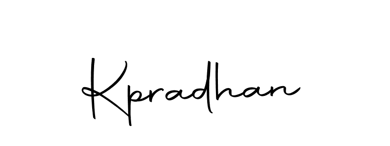 Make a short Kpradhan signature style. Manage your documents anywhere anytime using Autography-DOLnW. Create and add eSignatures, submit forms, share and send files easily. Kpradhan signature style 10 images and pictures png