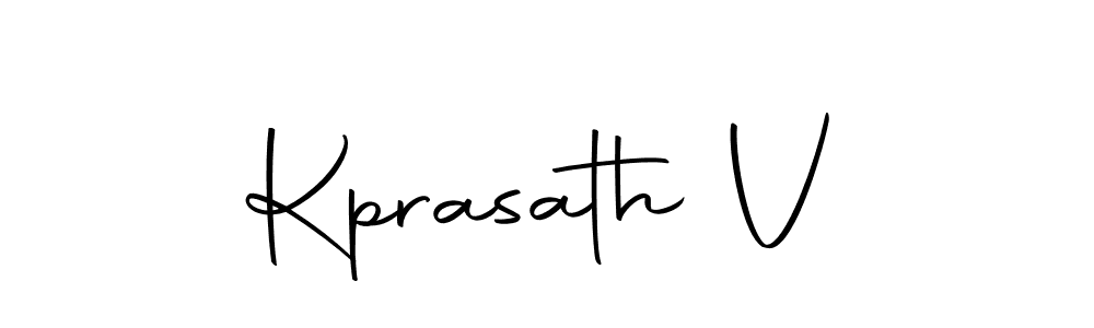 Similarly Autography-DOLnW is the best handwritten signature design. Signature creator online .You can use it as an online autograph creator for name Kprasath V. Kprasath V signature style 10 images and pictures png