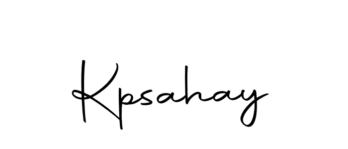How to make Kpsahay signature? Autography-DOLnW is a professional autograph style. Create handwritten signature for Kpsahay name. Kpsahay signature style 10 images and pictures png