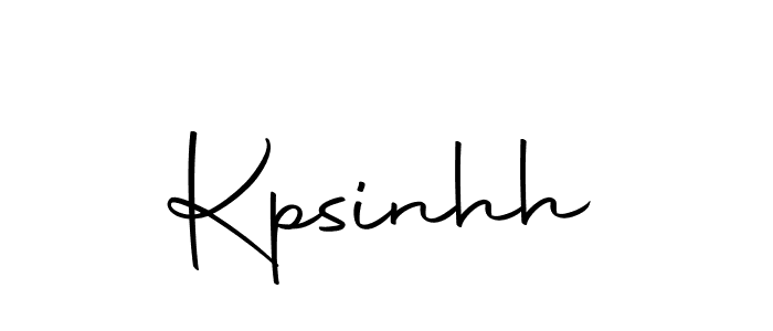 Make a beautiful signature design for name Kpsinhh. Use this online signature maker to create a handwritten signature for free. Kpsinhh signature style 10 images and pictures png