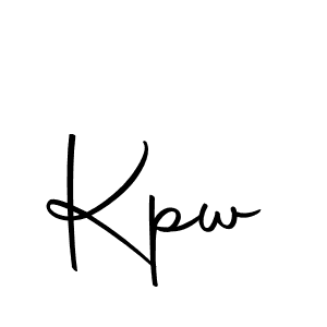 Autography-DOLnW is a professional signature style that is perfect for those who want to add a touch of class to their signature. It is also a great choice for those who want to make their signature more unique. Get Kpw name to fancy signature for free. Kpw signature style 10 images and pictures png