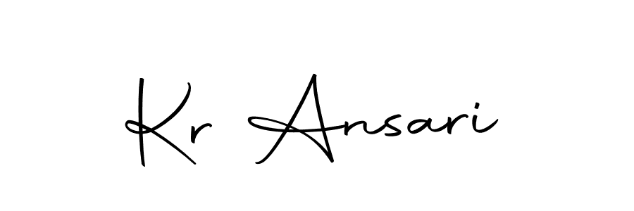 The best way (Autography-DOLnW) to make a short signature is to pick only two or three words in your name. The name Kr Ansari include a total of six letters. For converting this name. Kr Ansari signature style 10 images and pictures png