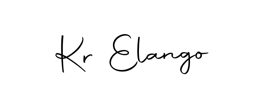 Design your own signature with our free online signature maker. With this signature software, you can create a handwritten (Autography-DOLnW) signature for name Kr Elango. Kr Elango signature style 10 images and pictures png