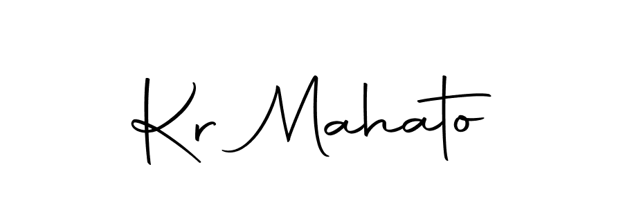 Similarly Autography-DOLnW is the best handwritten signature design. Signature creator online .You can use it as an online autograph creator for name Kr Mahato. Kr Mahato signature style 10 images and pictures png