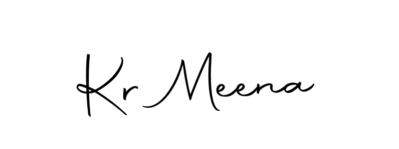 You should practise on your own different ways (Autography-DOLnW) to write your name (Kr Meena) in signature. don't let someone else do it for you. Kr Meena signature style 10 images and pictures png