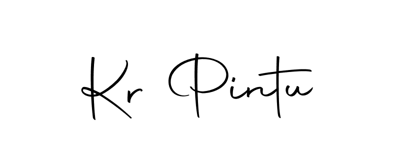Make a short Kr Pintu signature style. Manage your documents anywhere anytime using Autography-DOLnW. Create and add eSignatures, submit forms, share and send files easily. Kr Pintu signature style 10 images and pictures png