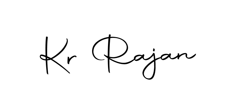 Similarly Autography-DOLnW is the best handwritten signature design. Signature creator online .You can use it as an online autograph creator for name Kr Rajan. Kr Rajan signature style 10 images and pictures png