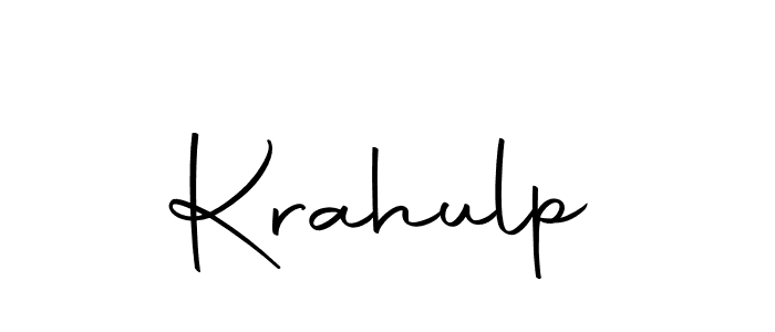 Make a beautiful signature design for name Krahulp. Use this online signature maker to create a handwritten signature for free. Krahulp signature style 10 images and pictures png