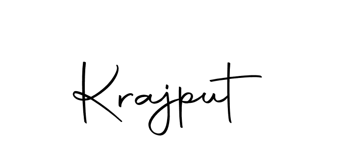 Autography-DOLnW is a professional signature style that is perfect for those who want to add a touch of class to their signature. It is also a great choice for those who want to make their signature more unique. Get Krajput name to fancy signature for free. Krajput signature style 10 images and pictures png