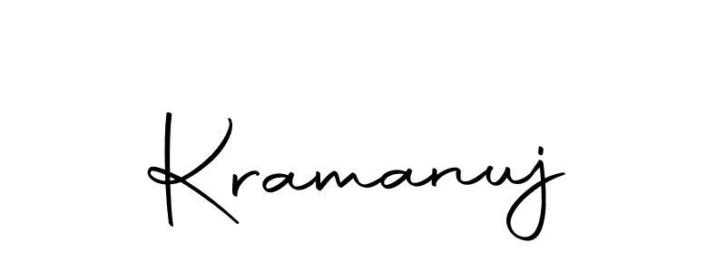 Design your own signature with our free online signature maker. With this signature software, you can create a handwritten (Autography-DOLnW) signature for name Kramanuj. Kramanuj signature style 10 images and pictures png