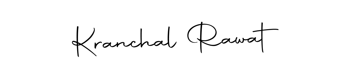 How to make Kranchal Rawat signature? Autography-DOLnW is a professional autograph style. Create handwritten signature for Kranchal Rawat name. Kranchal Rawat signature style 10 images and pictures png